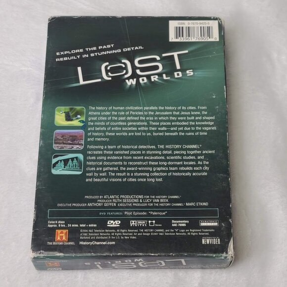 2006 Lost Worlds History Channel DVD 4 Disc 2007 A&E Box Set - Picture 13 of 16